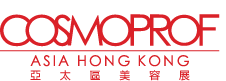 Logo for the Cosmoprof cosmetics exhibition in Hong Kong 2018